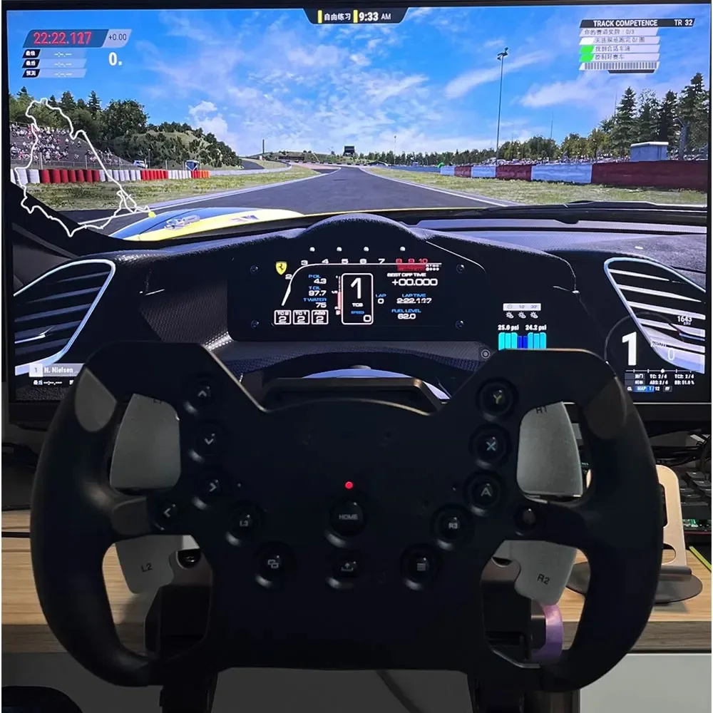Фото Обод рулевого колеса ECANNON EC99, обод гоночного колеса Formula Sim, неразрушающая замена для PXN V99 №4