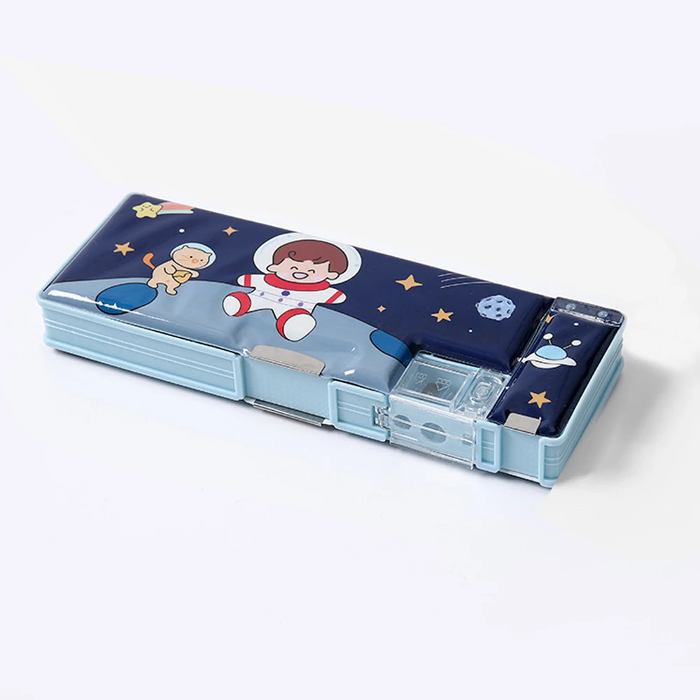 

Пластиковый мультяшный пенал для канцелярии