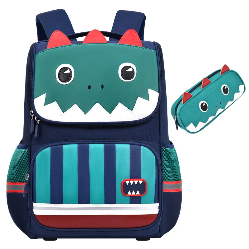 Cartoon 6-12 Year Old child's School Bag Set for Boy Fashion Cute School Backpack Starting School backpack for boys kids bag