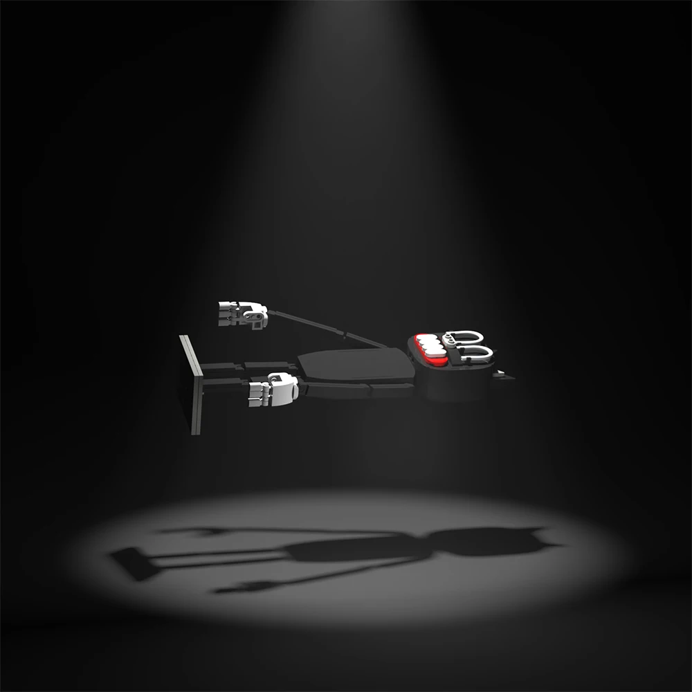 MOC ужасная игра монстр тестер кирпич-робот строительные блоки кирпичи для сборки