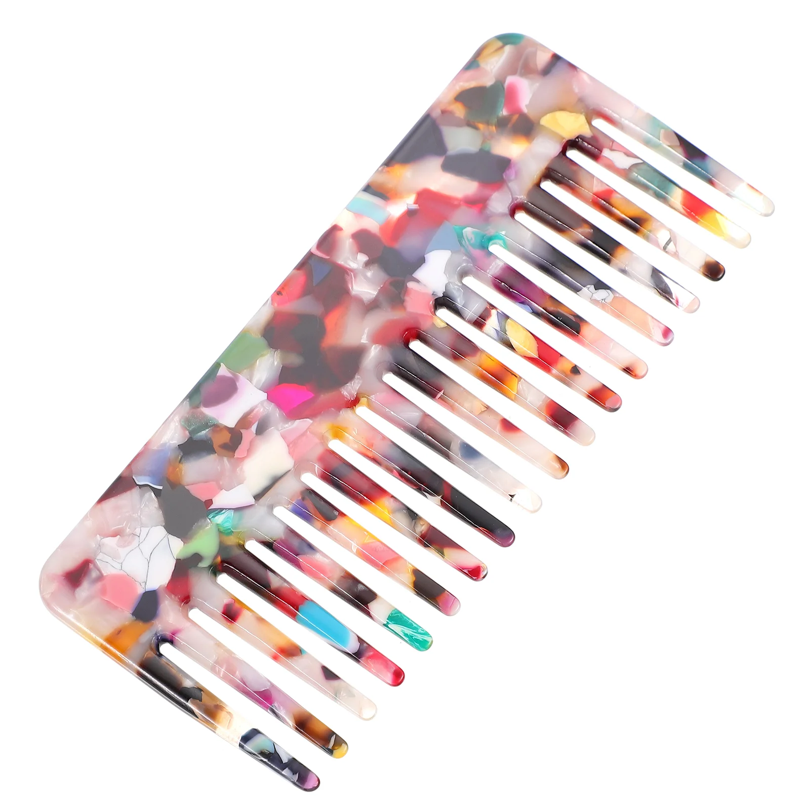 

Comb Hair Combs Fashion Fashionable Detangling Cutting Styling Stylish Hairdressing Salon Marble Set Professional Cellulose