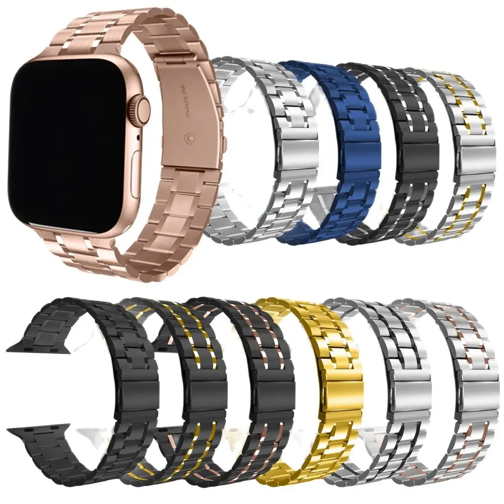 Stainless steel metal material, suitable for Apple Watch 49MM iWatch 40mm 45mm44mm 42mm 38mm Strap Apple Watch 8/SE65432
