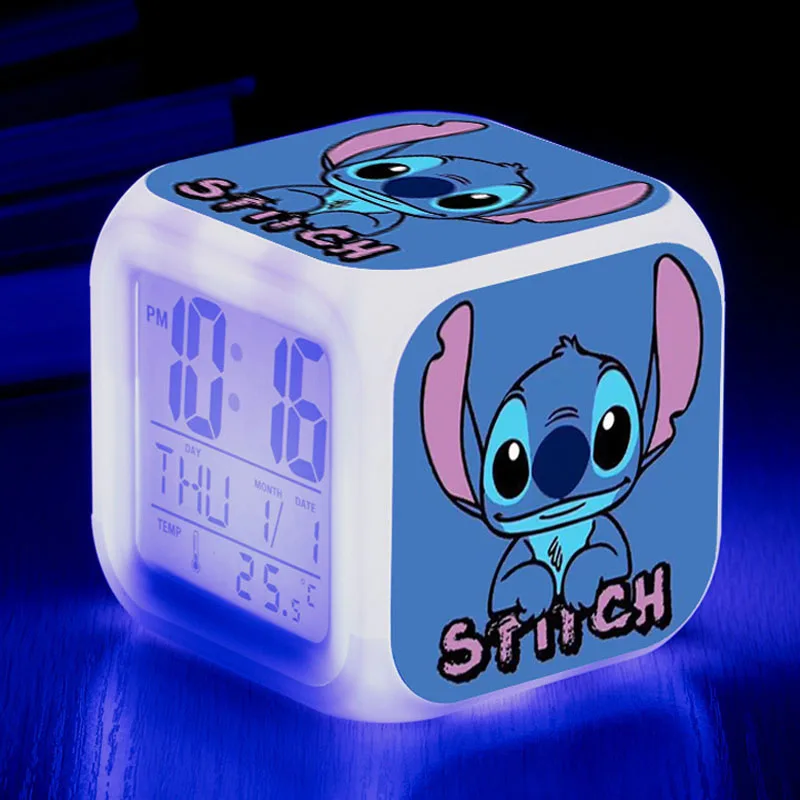 Growing Led Color Change Digital Light Pvc Action Figure Toys For Kids Birthday Gift