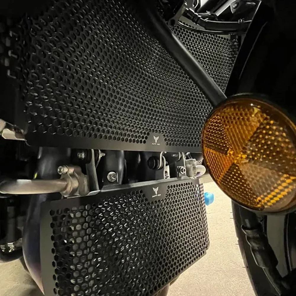 Фото MT-10 SP 2022 2023 2024 2025 для Yamaha MT 10 MT10 FZ 10 FZ-10 2016-2020 21 решетка радиатора мотоцикла, крышка масляного охлаждения №3