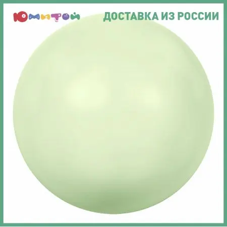 Бусины стеклянные Swarovski 10 мм*5 шт под жемчуг нежно-салатовый (5810) - купить по