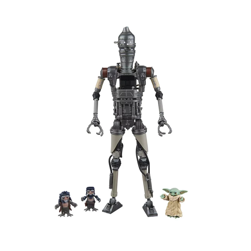 Оригинальная 6-дюймовая фигурка Hasbro Star Wars The Black Series Deluxe Ig-12 &amp Grogu G0074 с