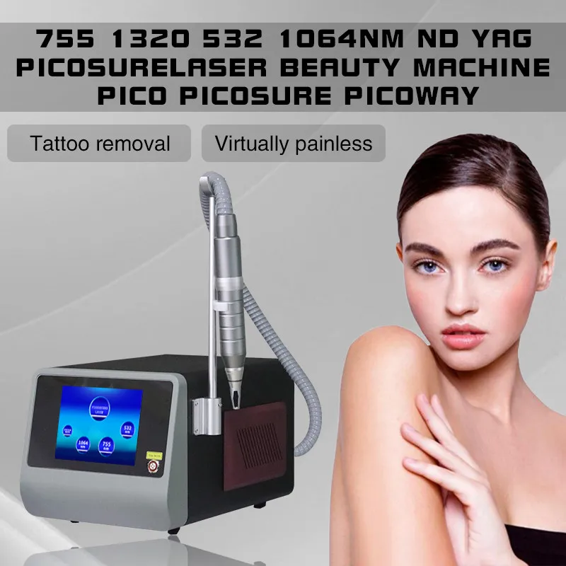 

2022 Free Shipping Hot Sale High Power Q Switch Nd Yag Laser Tattoo Eyebrow Spot Removal Machine 1320nm 1064nm 532nm 755nm