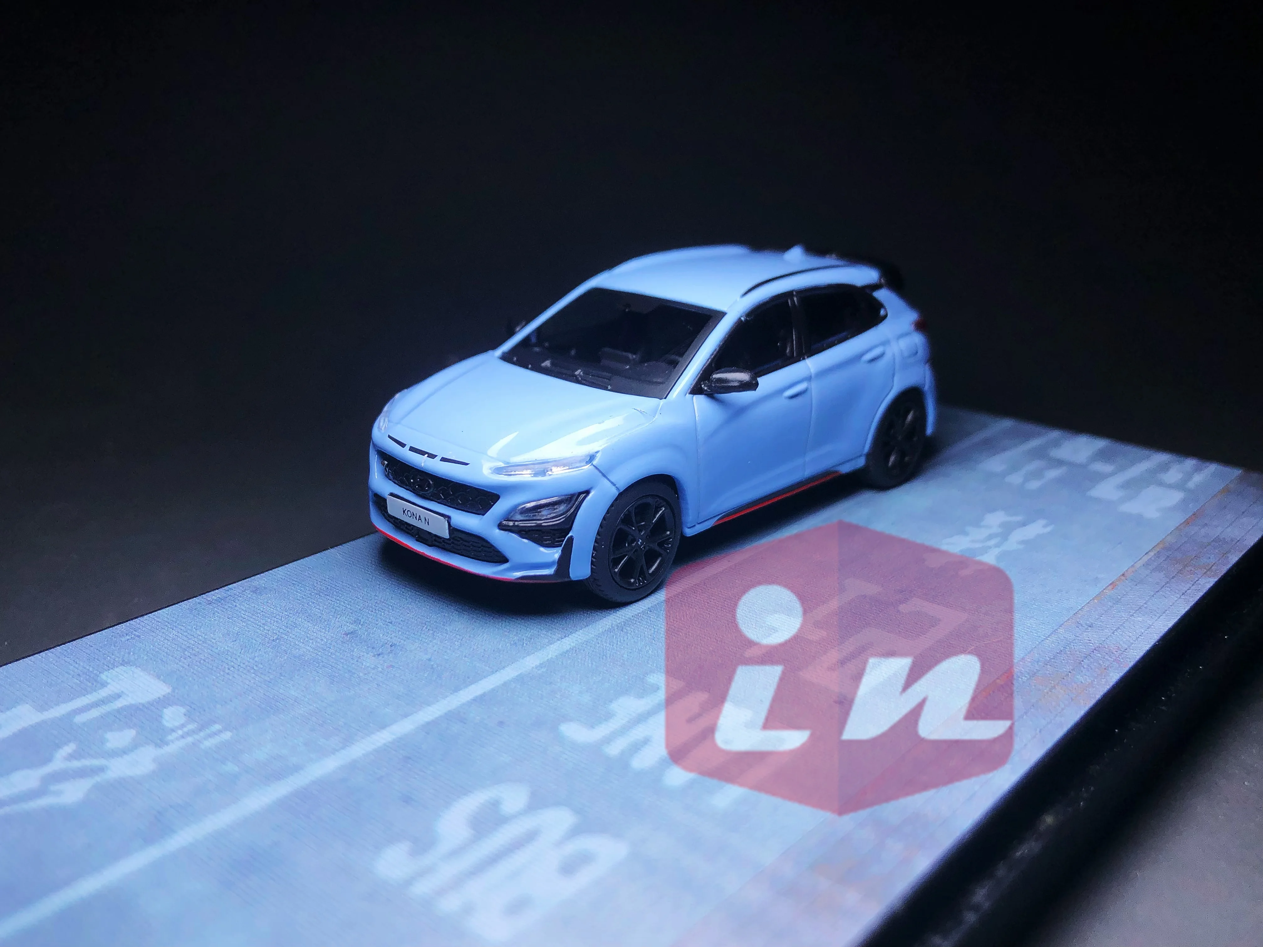 

Коллекция литых моделей автомобилей, лимитированная коллекция, хобби-игрушки MiniGT 1/64 450 Kona N