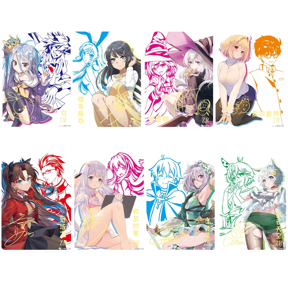 

Goddess Story Pure Love Chapter Rare ZR Card Izumi Sagiri Sakurajima Mai Seiun Sky Collection Card