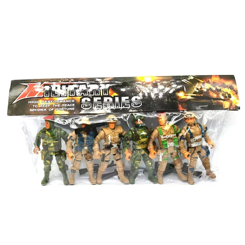 Детская Игрушечная Военная Модель С Шарнирным Оружием CS Антитеррористическая