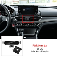 gravity car mobile phone holder for honda accord 10 2018 2019 2020 2021 air vent mount gps stand 360 rotatable auto accessories