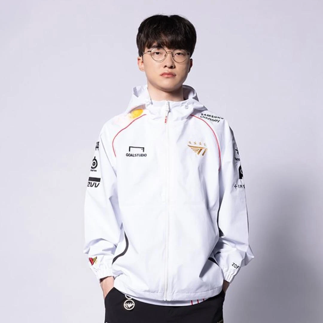 Коллекция 2024 года куртка для чемпиона мира T1 чемпионов SKT FAKER ZEUS KERIA ONER GUMAYUSI из