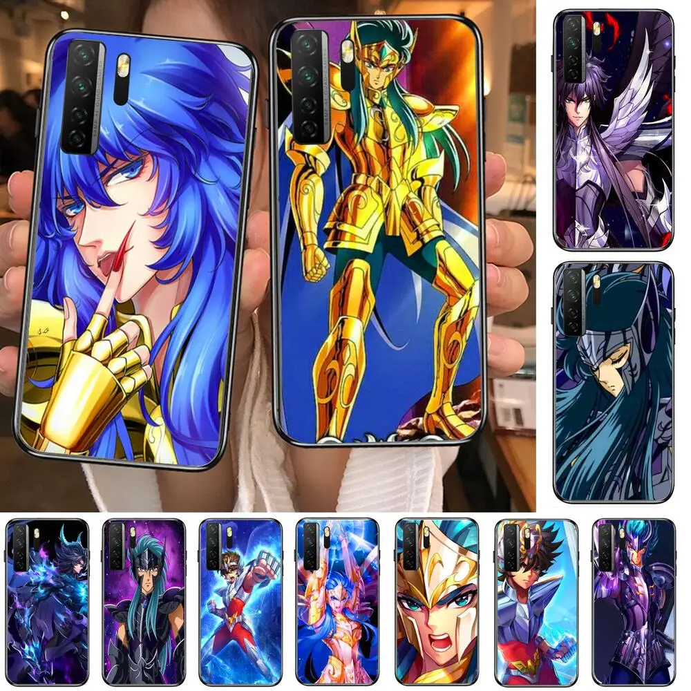 

Cartoon-Fighter spirit Black Soft Cover The Pooh For Huawei Nova 8 7 6 SE 5T 7i 5i 5Z 5 4 4E 3 3i 3E 2i Pro Phone Case cases