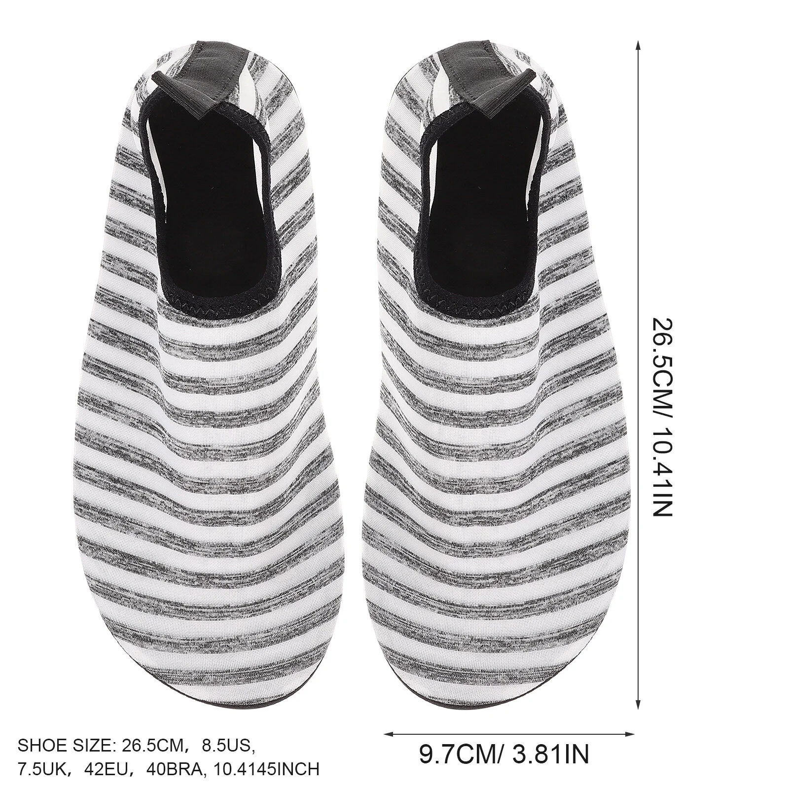 

1 Pair Swimming Beach Shoes Lightweight Yoga Shoes Water Shoes for Men Women