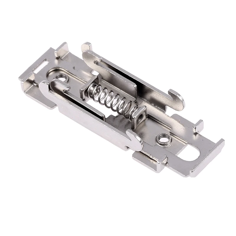 

1pc 35mm Buckle DIN Rail Fixed Solid State Relay Clip Clamp Single-phase Solid State Relay Mounting Rack Radiator Mouting Rack