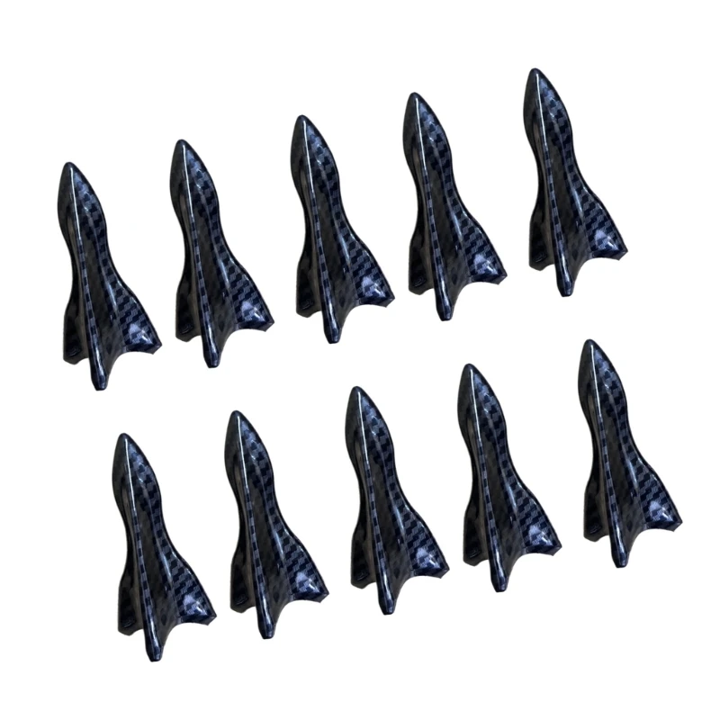 Y1UB Pack 10 Generators вихревателей диффузора Shark Fin для автомобильной крыши и лобового