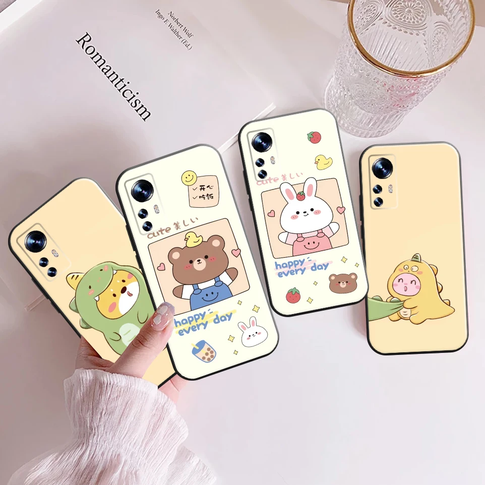 

Cartoon Couple Silicone Phone Case For Xiaomi Redmi 9 10 11 9A 9C 9T Redmi Note 9 Pro Note 7 8 Pro 8T Note 10 5G 11 Pro Cover