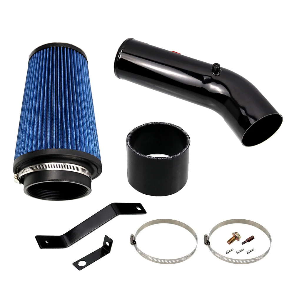 Алюминиевый автомобильный комплект воздухозаборной трубы холодного воздуха для