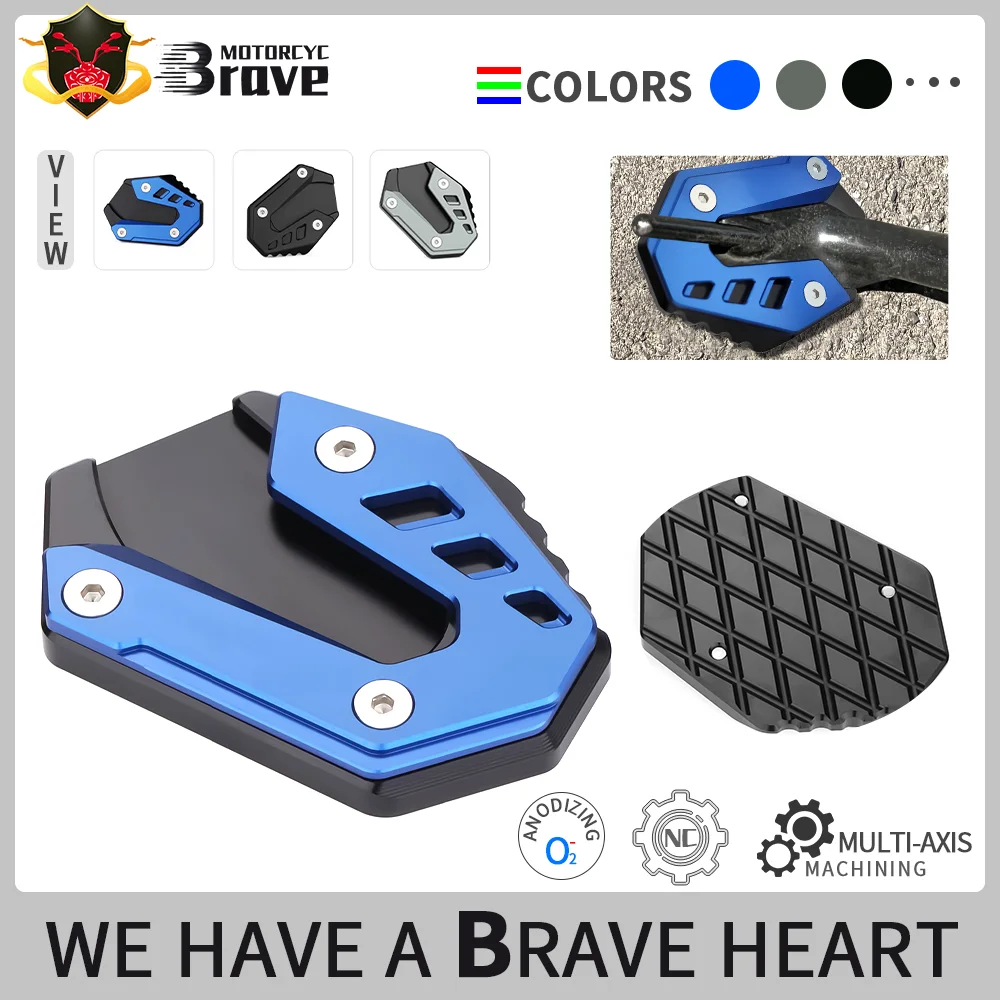 Для YA MAHA TRACER 9/GT 900/GT 2015 2016 2017 2018 2019 2021 2022 подставка для мотоцикла удлинитель боковой