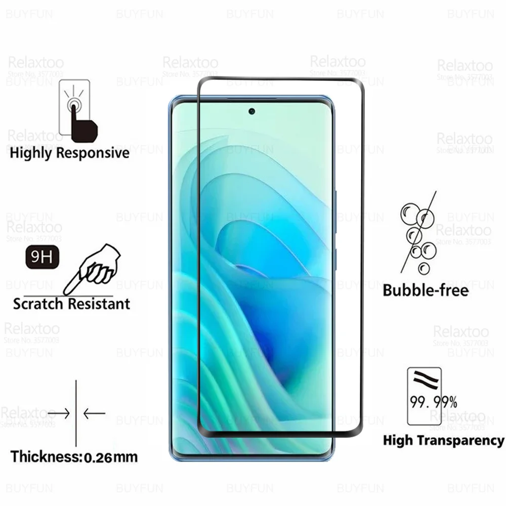 3 шт. изогнутое Защитное стекло для itel S23 + 4G закаленное itelS23 S 23 Plus S23Plus ItelS23Plus 2023 6.78in