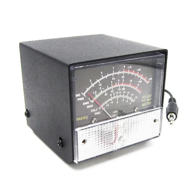 

Dropship External SWR Power Meter Receive Emission Display Metal for Case for FT-857 FT-8