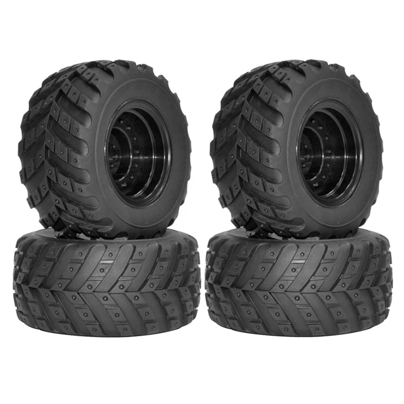 

4Pcs 97Mm Rubber Tire Tyre Wheel For HBX HAIBOXING 901 901A 903 903A 905 905A 12813 1/12 RC Car Spare Parts