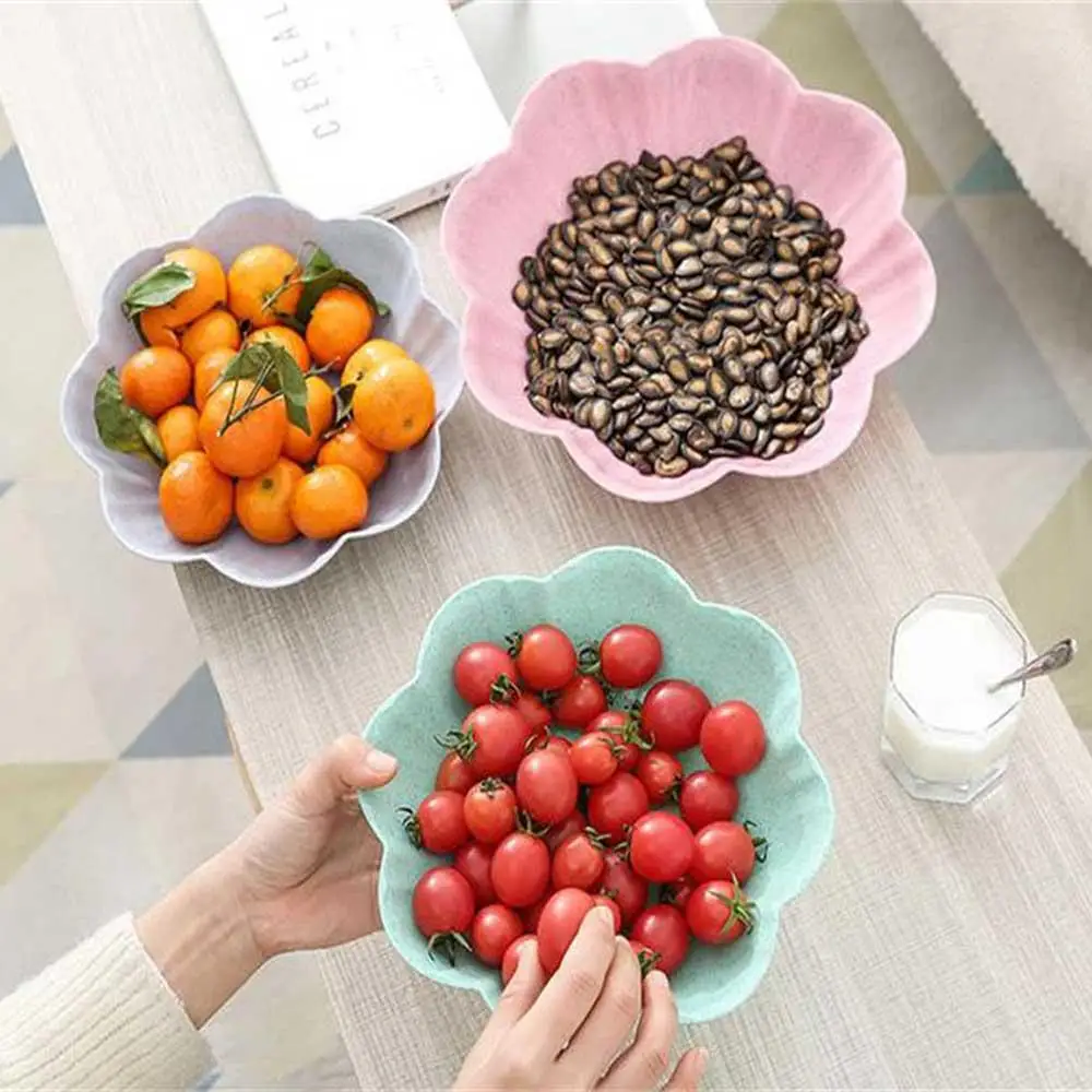 

1PC Modern Plastic Dish Seasoning Dipping Bowl Fruit Plate Snack Candy Plate Auce Vinegar Mustard Seasoning Dis Kitchen Gadgets