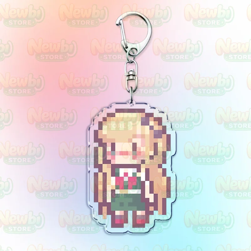 Фото Брелоки Super SDR2 Pixel Chibi для сумок, аксессуары, украшения для мальчиков, брелок с Нагито Комаэдой, подарки для друзей и фанатов №2