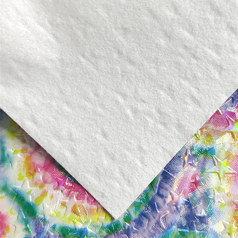 30*135 см Радужный тай-дай Калейдоскоп звезда тиснение искусственная кожа ткань