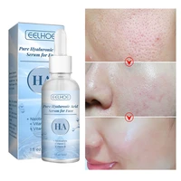 hyaluronic acid shrink pores face serum whitening moisturizing remove wrinkles fade dark spots brighten beauty korean cosmetics