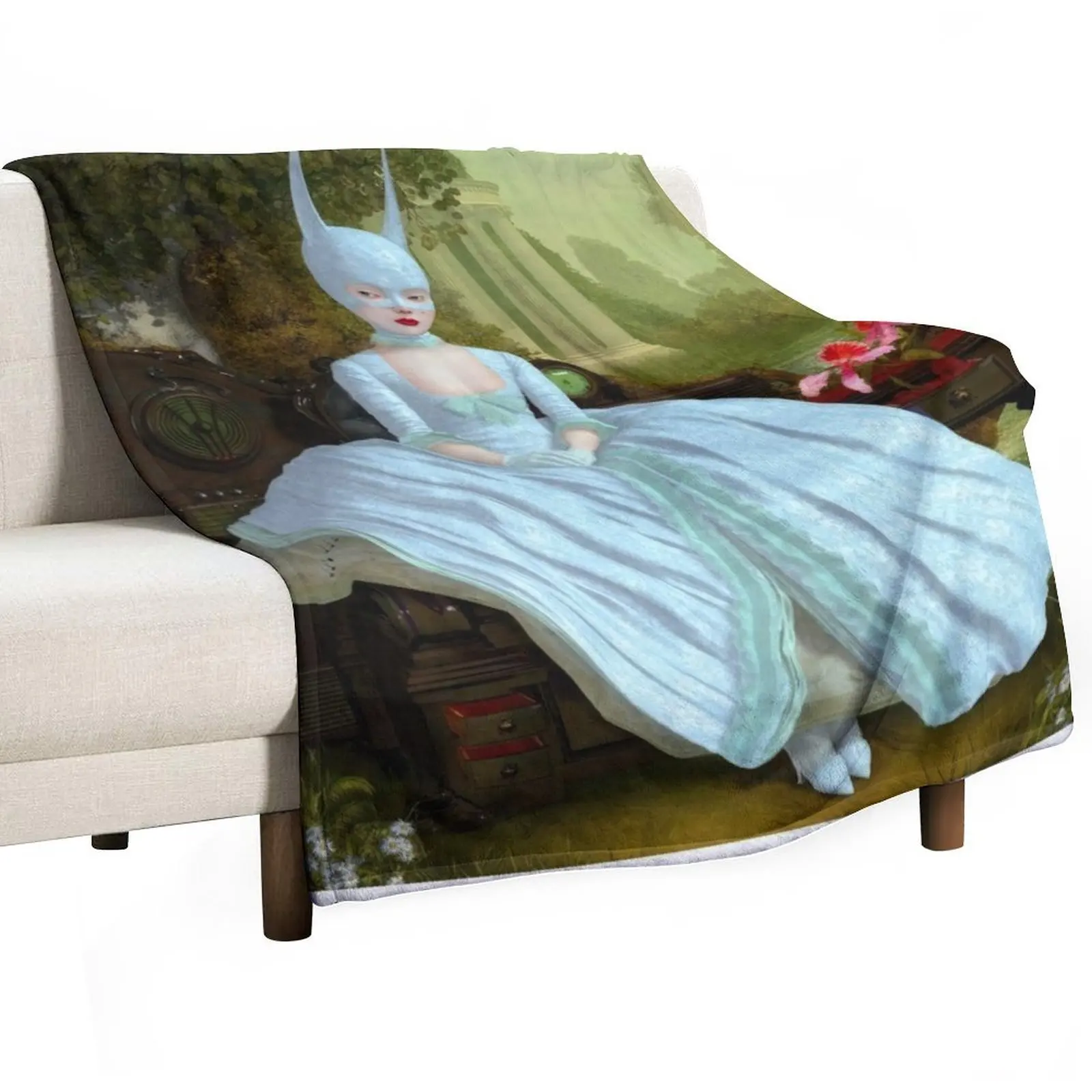 Одеяло голубое летучая мышь для девочек 2000 - Mark Ryden идея подарка на День святого