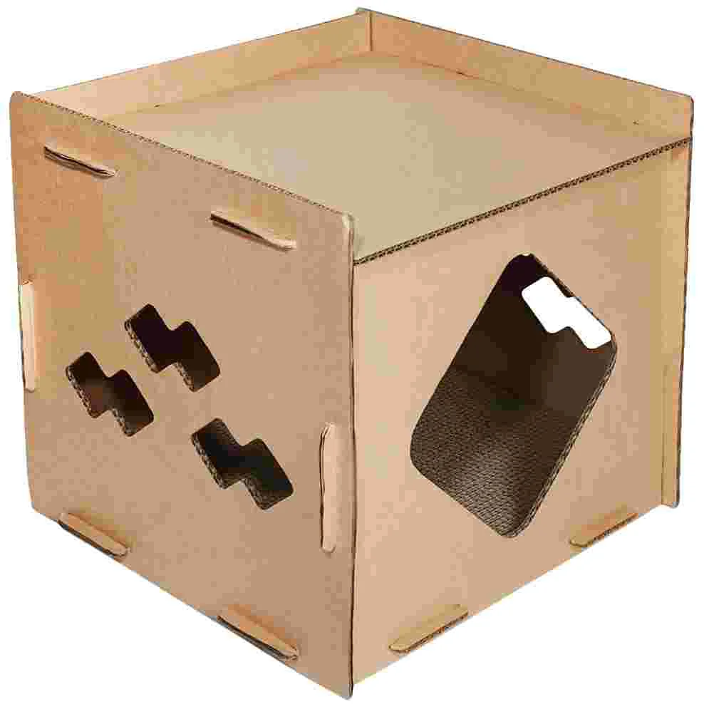 

Когтеточка из гофрированного картона для домашних животных