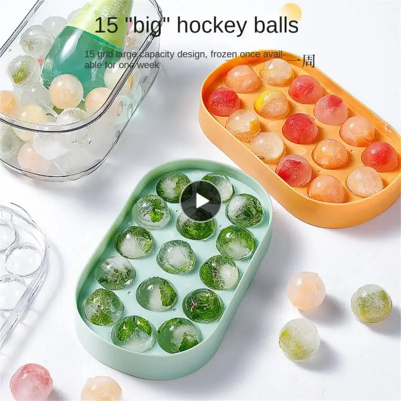 

Party Bar Kitchen Soft Silicon Rubber Bottom Makers Food-grade Ice Cream Mold For Whiskey Cocktail Round Molds