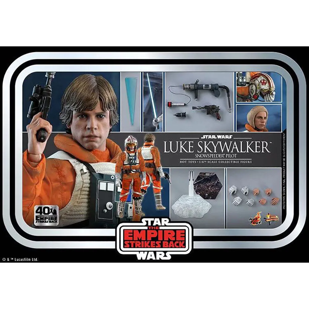 

HotToys Original 1/6 MMS585 Luke Skywalker SnowSpeeder Pilot Star Wars Collectible Action Figure Anime Model Toys