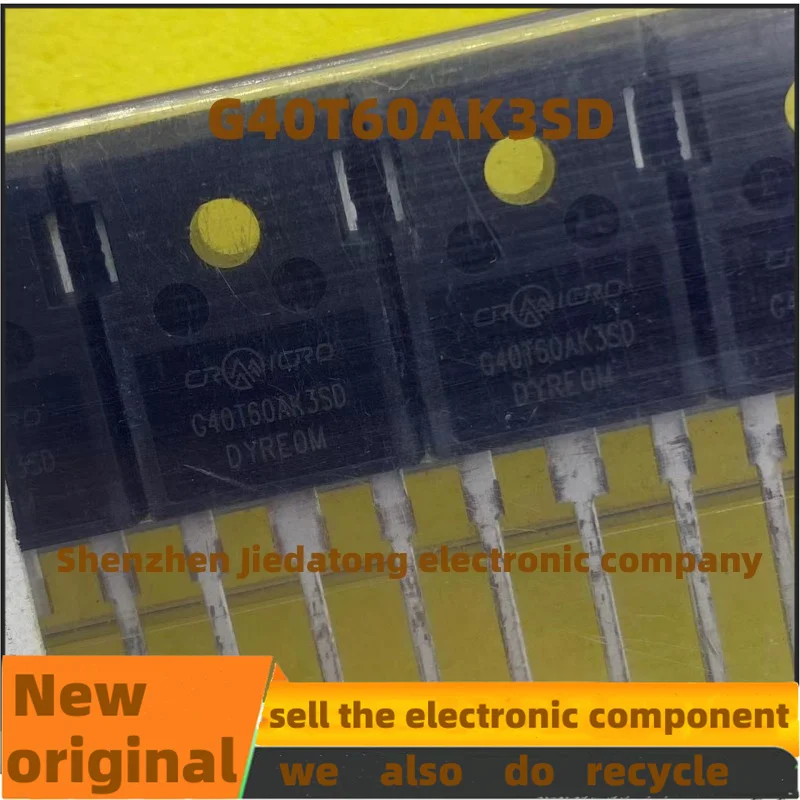 3 шт./партия, G40T60AK3HD G40T60AK3SD IGBT TO-247 полевой транзистор 3 шт./партия, G40T60AK3HD G40T60AK3SD IGBT TO-247 полевой транзистор