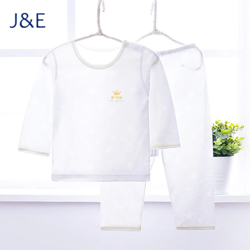 Детские пижамные комплекты J &amp E летняя тонкая детская пижама из бамбукового