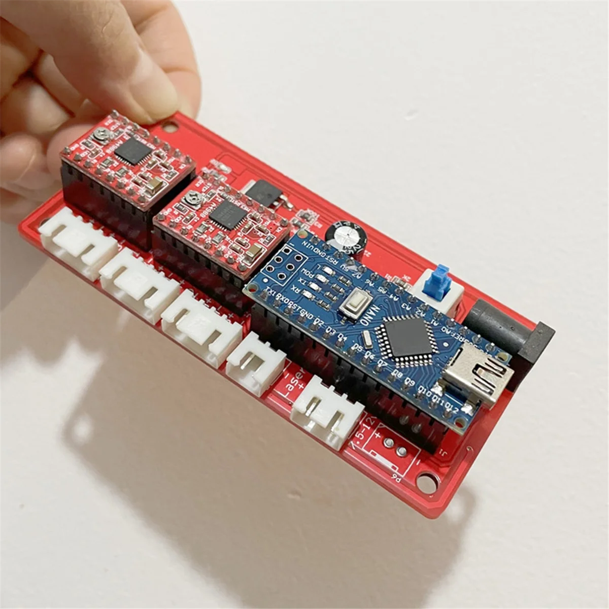 Фото Программное обеспечение TFBC Benbox Лазерный гравировальный станок DIY Маленькая плата управления Красный №4
