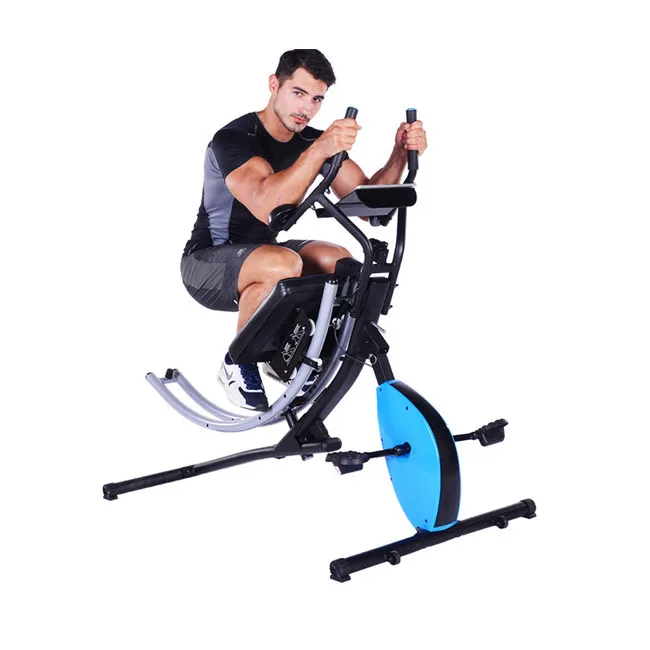

Two-in-one magnetic control exercise bike abdominal muscle trainer exercise
