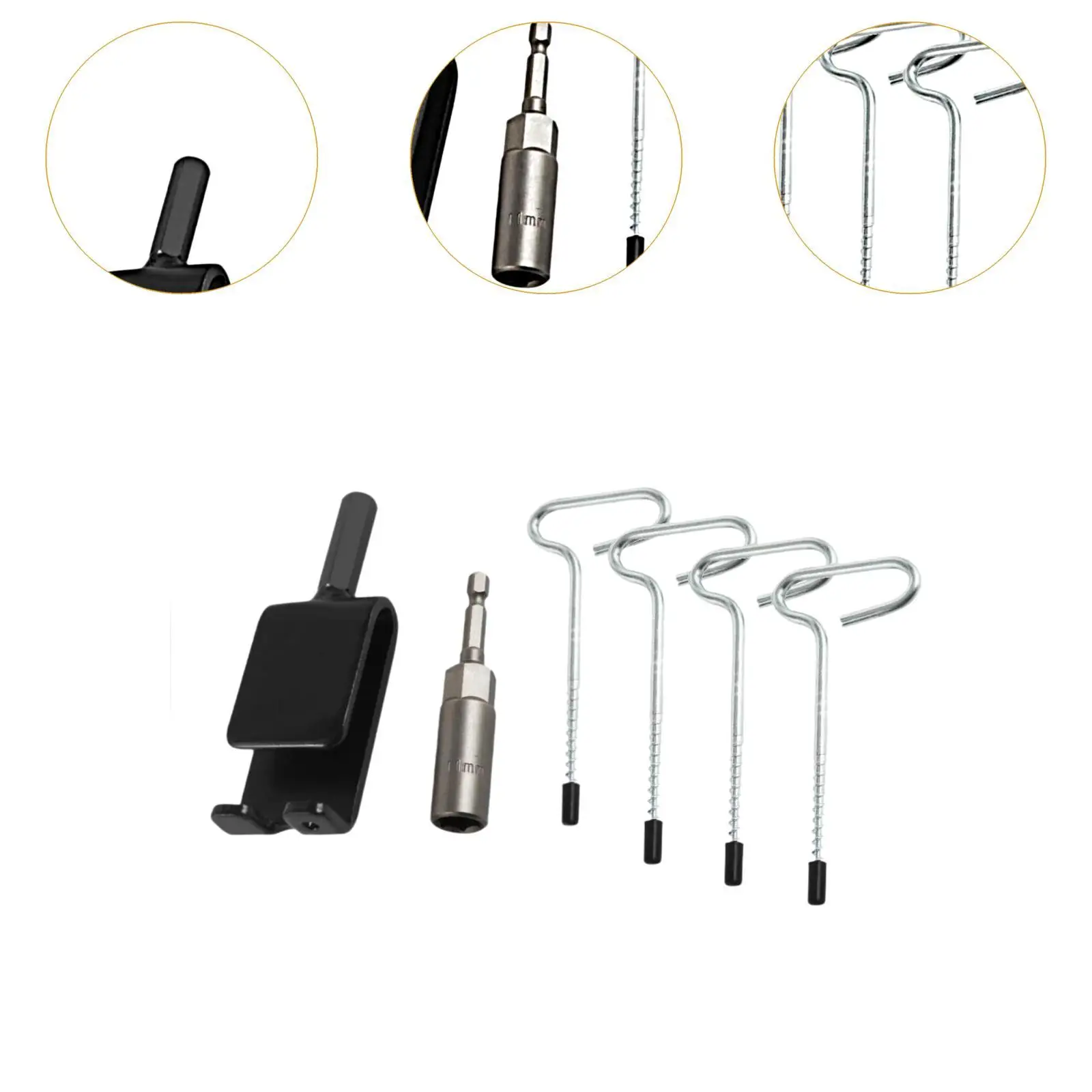 4 шт. рыболовные анкеры для подледной рыбалки