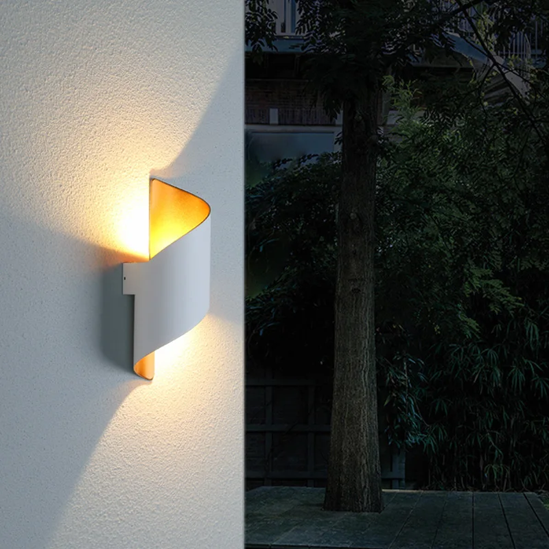 

LED Spiral Wall Light Design IP65 Waterproof Outdoor Wall Lighting Lighting Home Store Corridor Balcony Indoor Outdoor Light