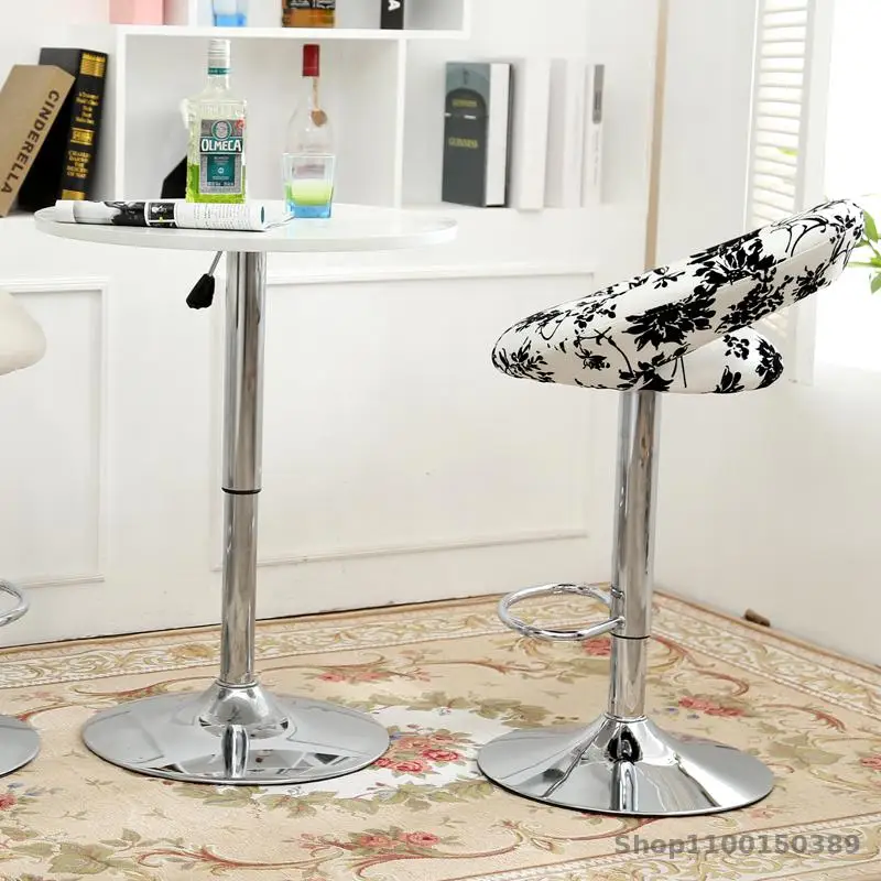 Высокий стул барный подъемное кресло простой Домашняя мода высокий бесплатная