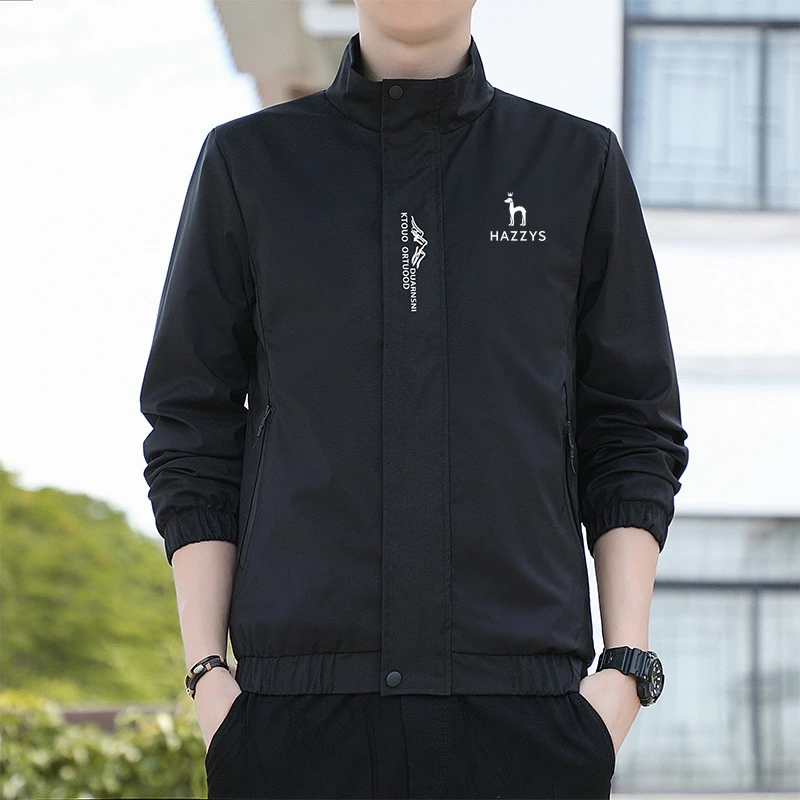 

Men Casual Sport Jacket Baseball Coat Slim Fit Unisex Baseball Uniform Bomber Men Jacket HAZZYS Bomber Jacket Couple M-5XL