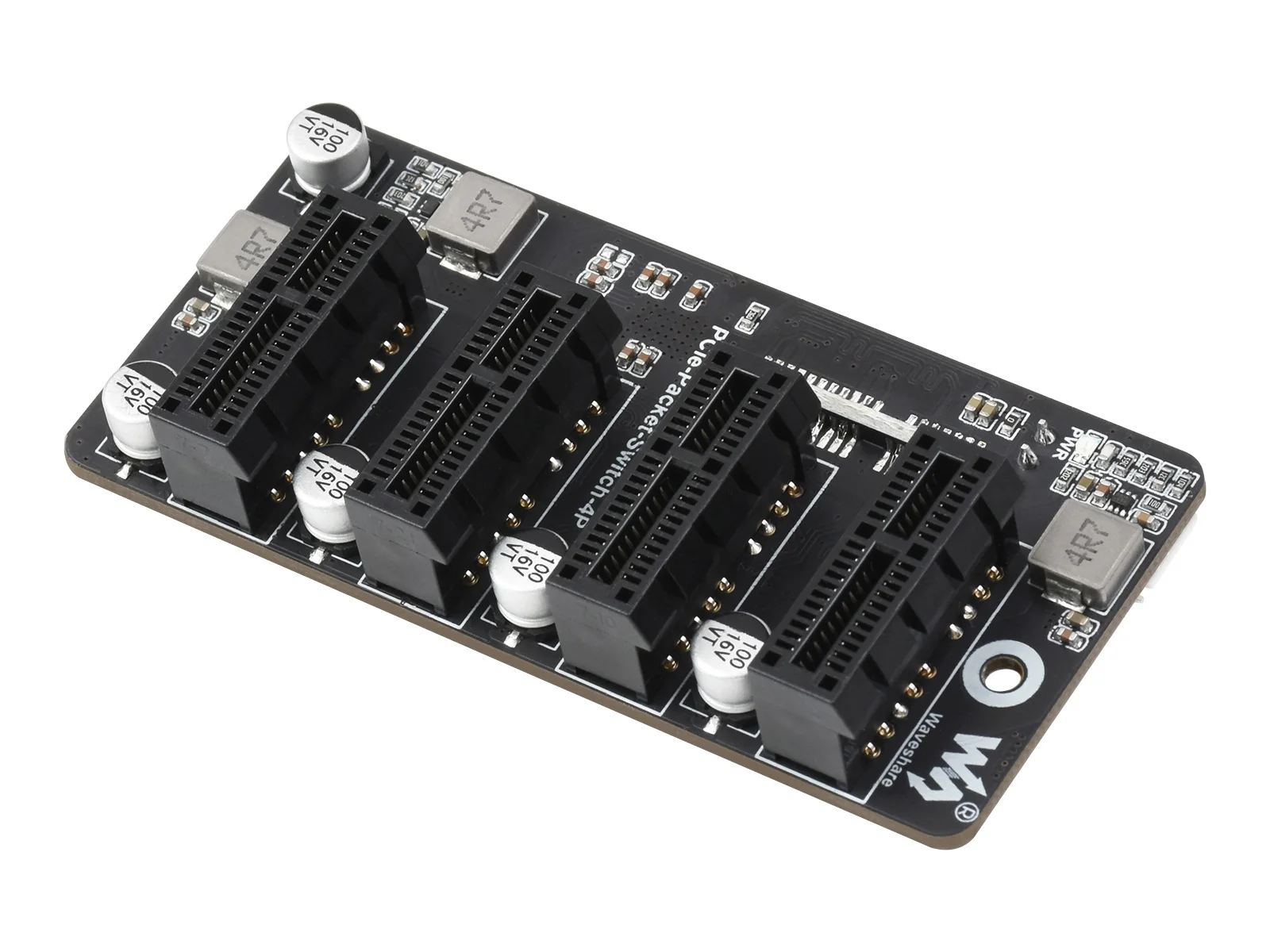 Расширенный 4-канальный расширитель PCIe Gen 2 × 1 стабильная производительность без