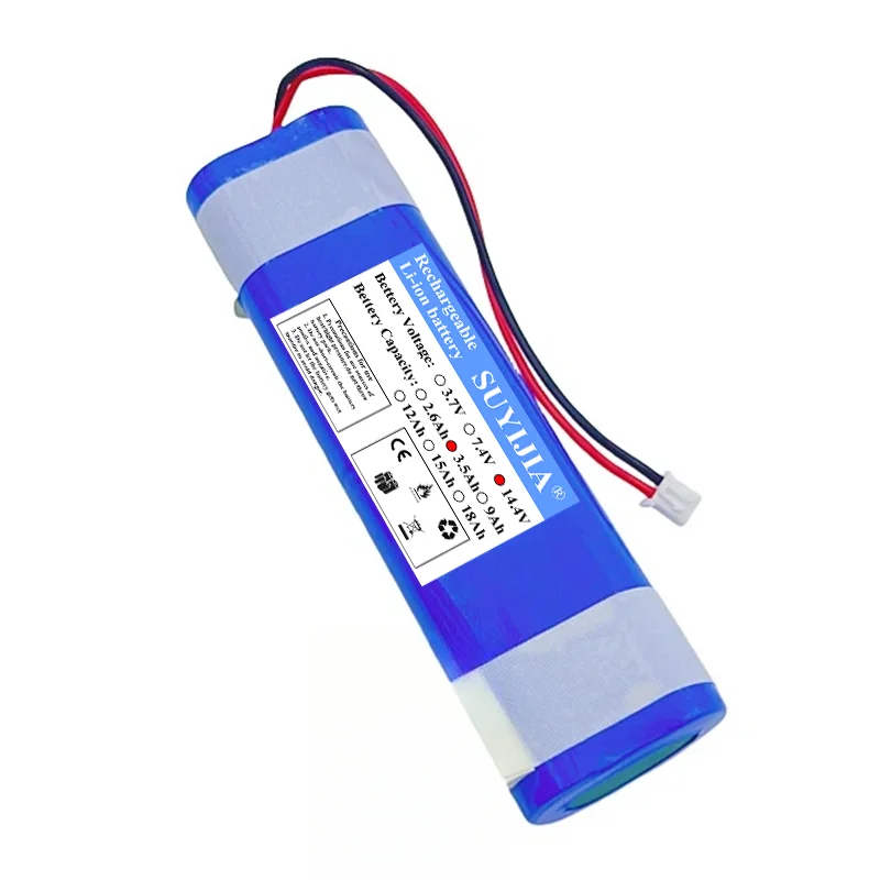 Фото Аккумуляторный литий-ионный блок 14.4V 14.8V 2600mAh 3500mAh 4S1P 18650 для массажного пистолета, сменные аксессуары для массажера №2