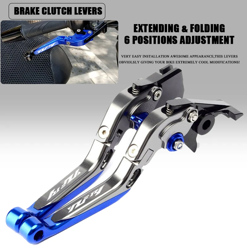 

For YAMAHA YZF R1 Yzfr1 2009 2010 2012 2013 2014 Motorcycle Adjustable Foldable Extendable Brakes Clutch Levers Handle