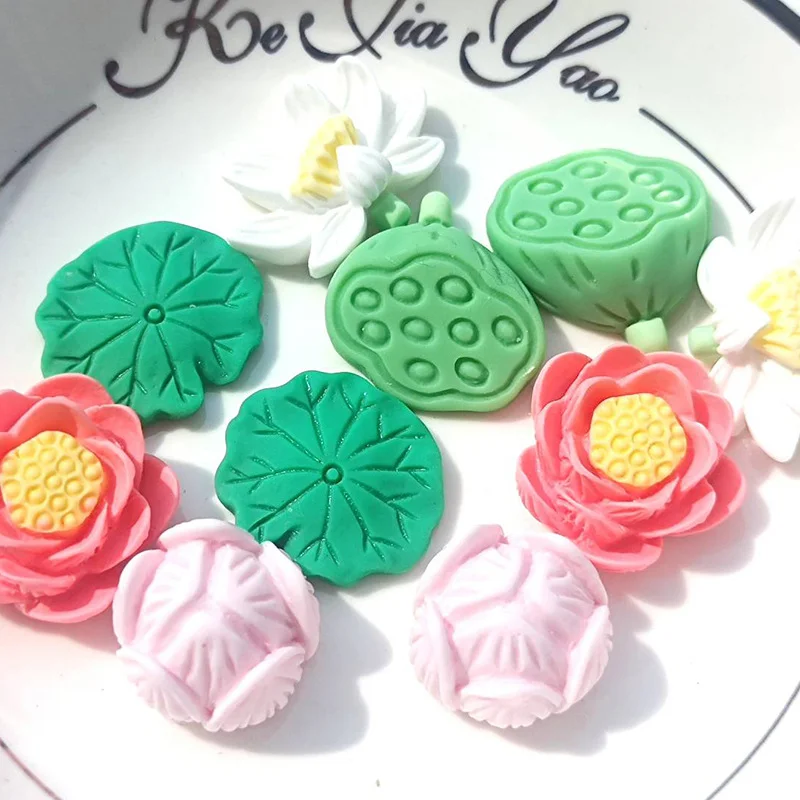 Силиконовая форма в форме цветка лотоса 3D, искусственная шоколадная форма, форма для мыла ручной работы с пионами