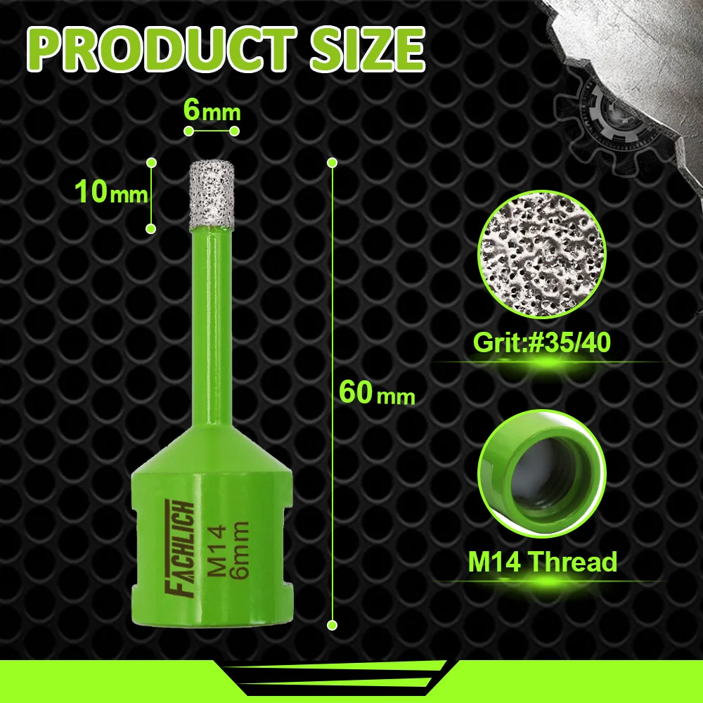 

Сверла FACHLICH колонковые 1/2 шт., диаметр 6-150 мм