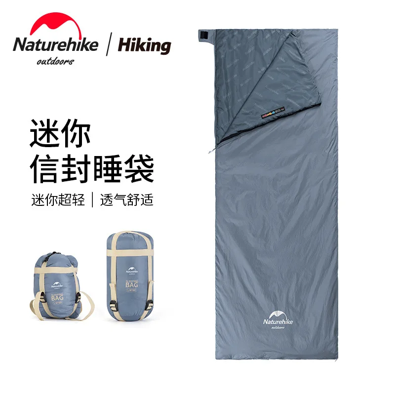 

Naturehike LW180 Sleeping Bag Portable Ultralight Cotton Sleep Bag Waterproof Hiking Summer Outdoor Camping Envelope Bags