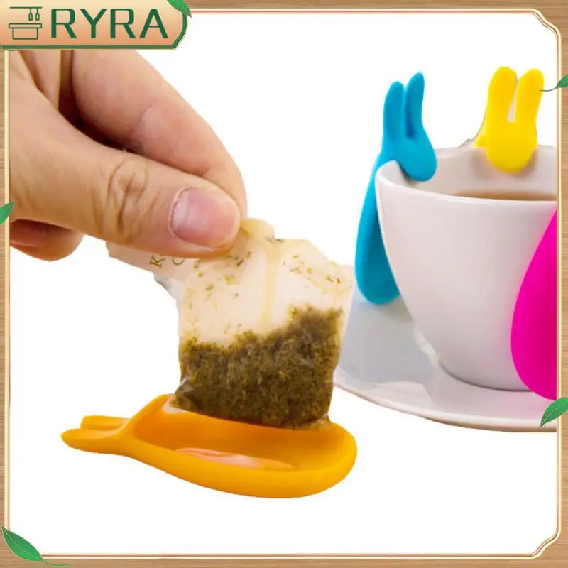 

Wineglass этикетка, чайные инструменты, милый держатель для чайных пакетиков, многоразовые чашки, зажимы для чая, случайный цвет, аксессуары для ...