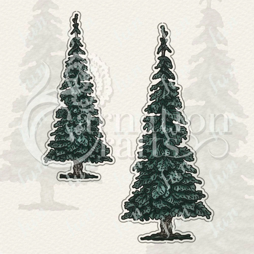 

2022 New Metal Cutting Dies Diy Scrapbooking Photo Album Decorative Embossing Paper Card Hint of Pine Die Set Crafts Supplies